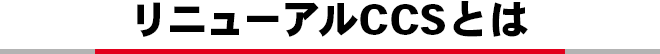 リニューアルCCSとは